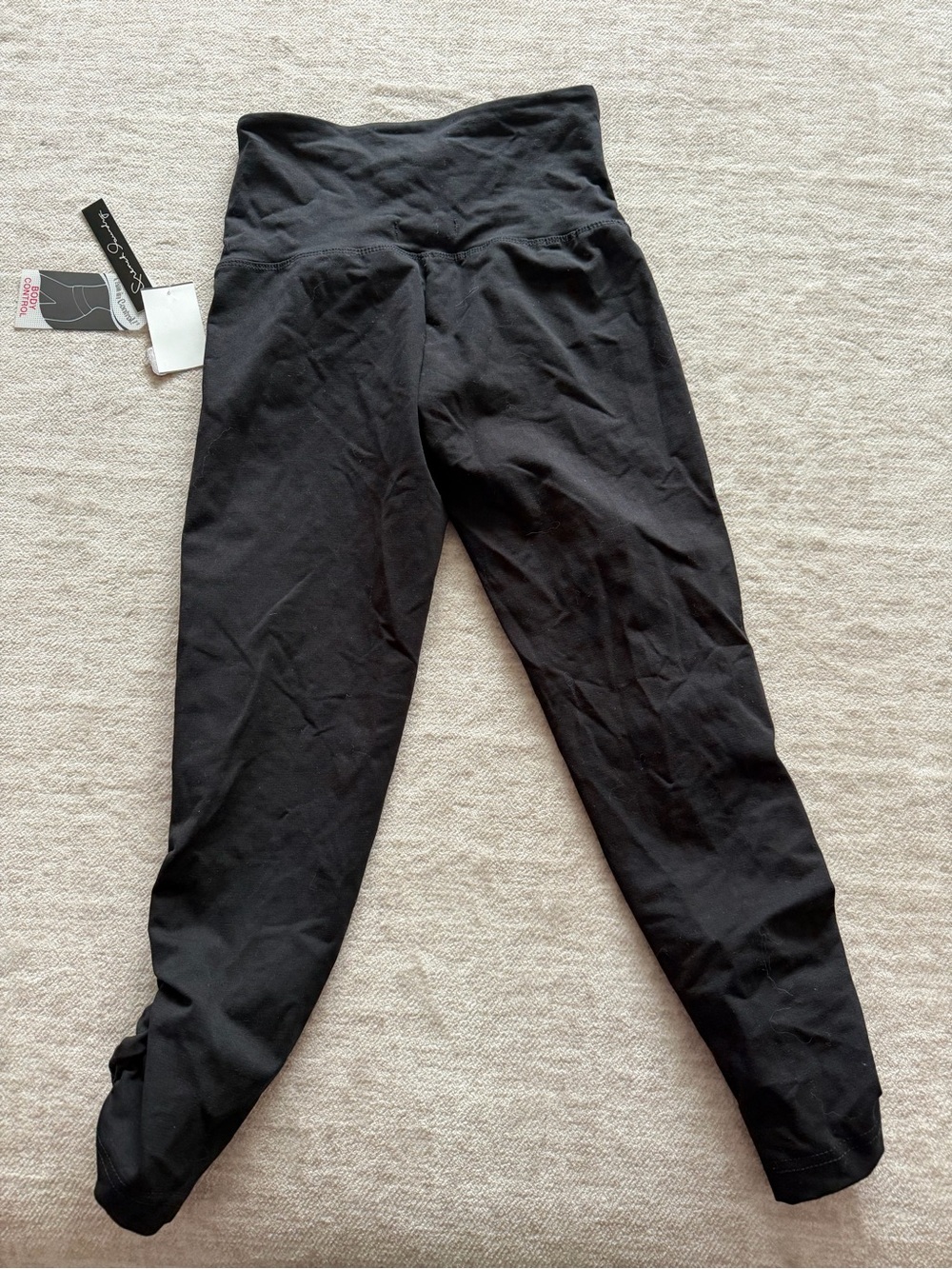 French Laundry Black Control cropped Leggings - Picture 2 of 5